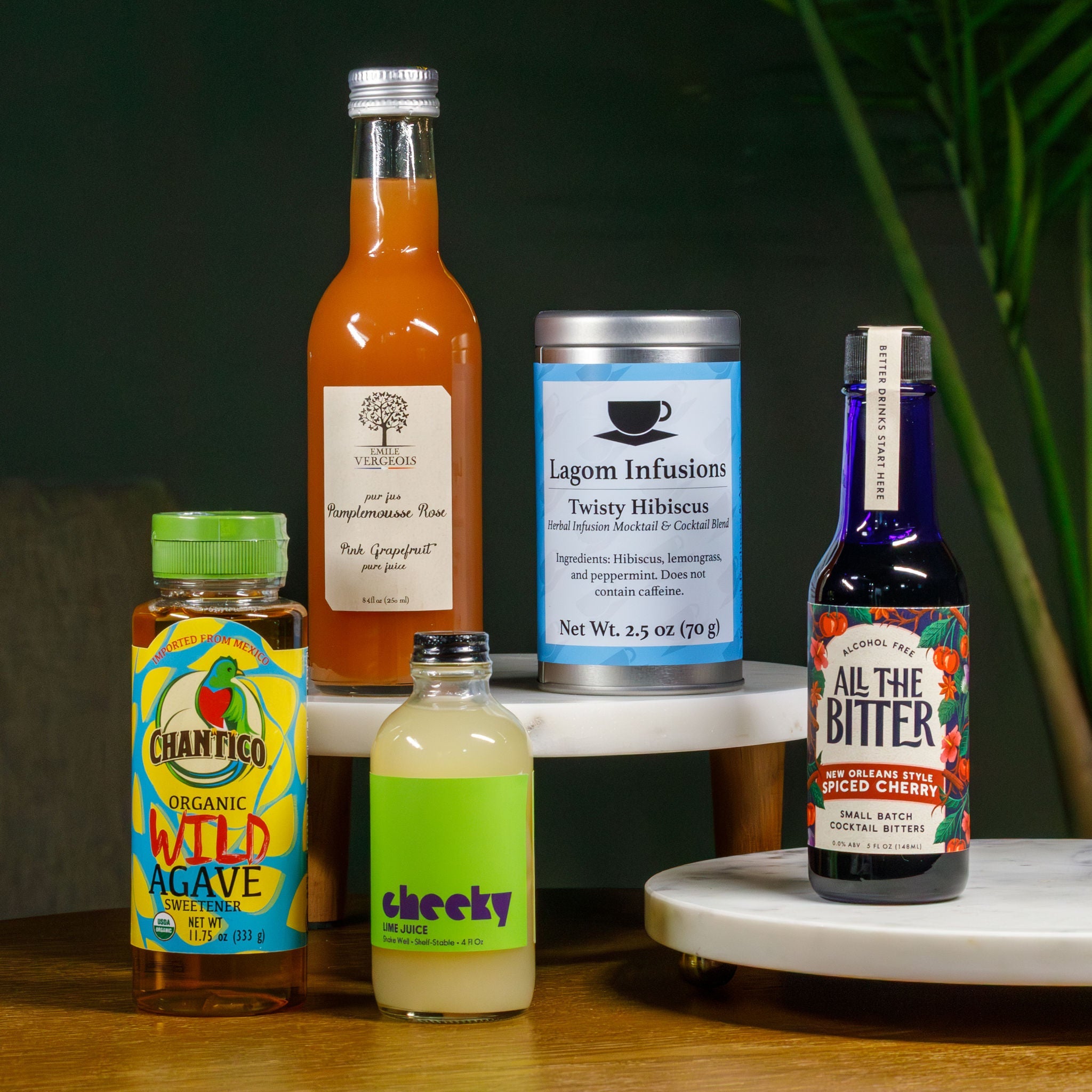 ドリンクエクスプレス Hibiscus Sour Mocktail Kit | Non-Alcoholic – All The Bitter