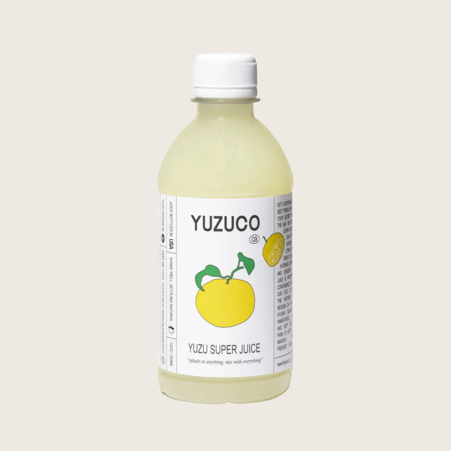 Yuzuco Yuzu Super Juice 12oz – All The Bitter