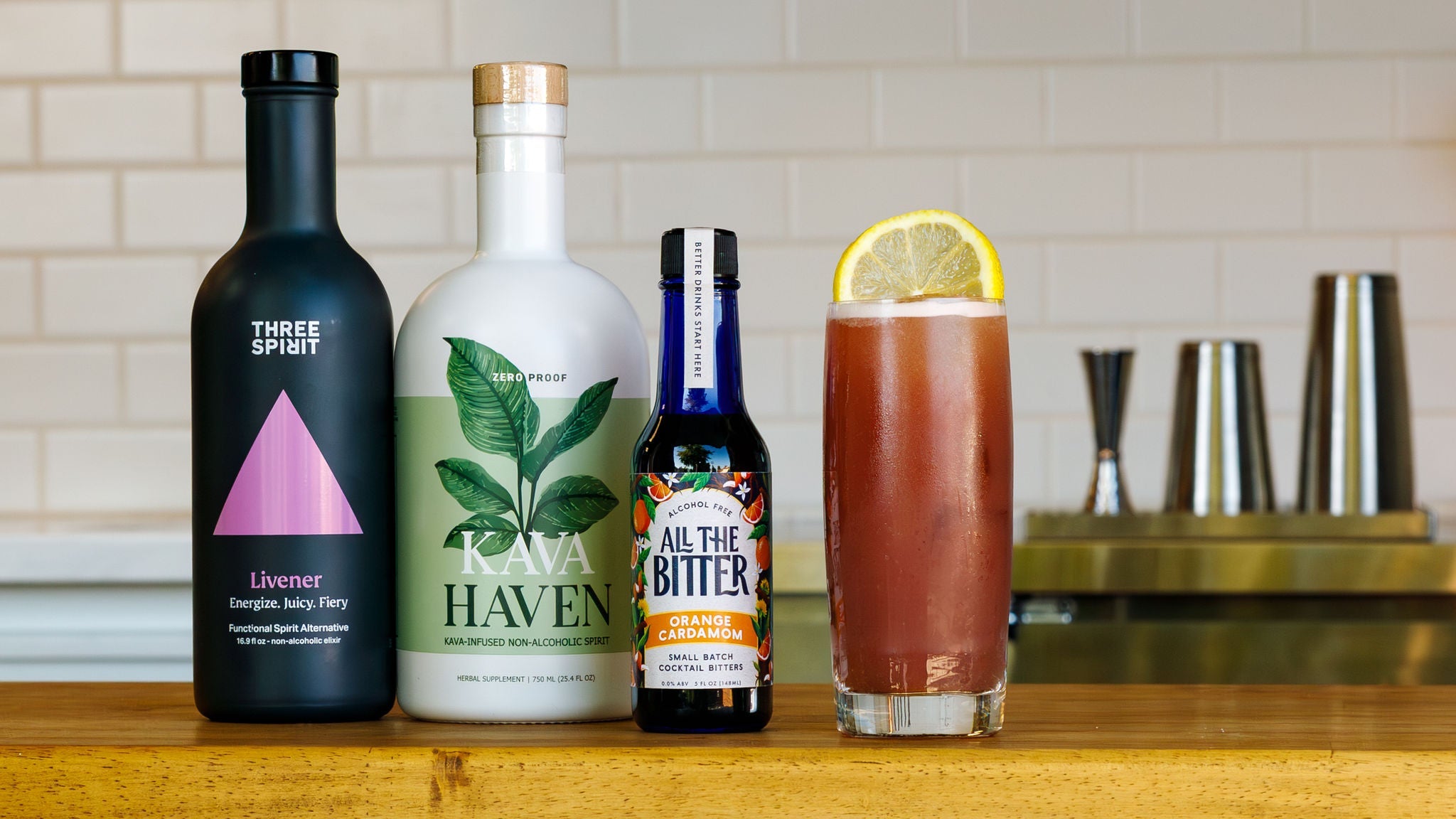 kava drink with caffeine three spirit livener