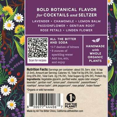 Lavender Chamomile Bitters 5oz