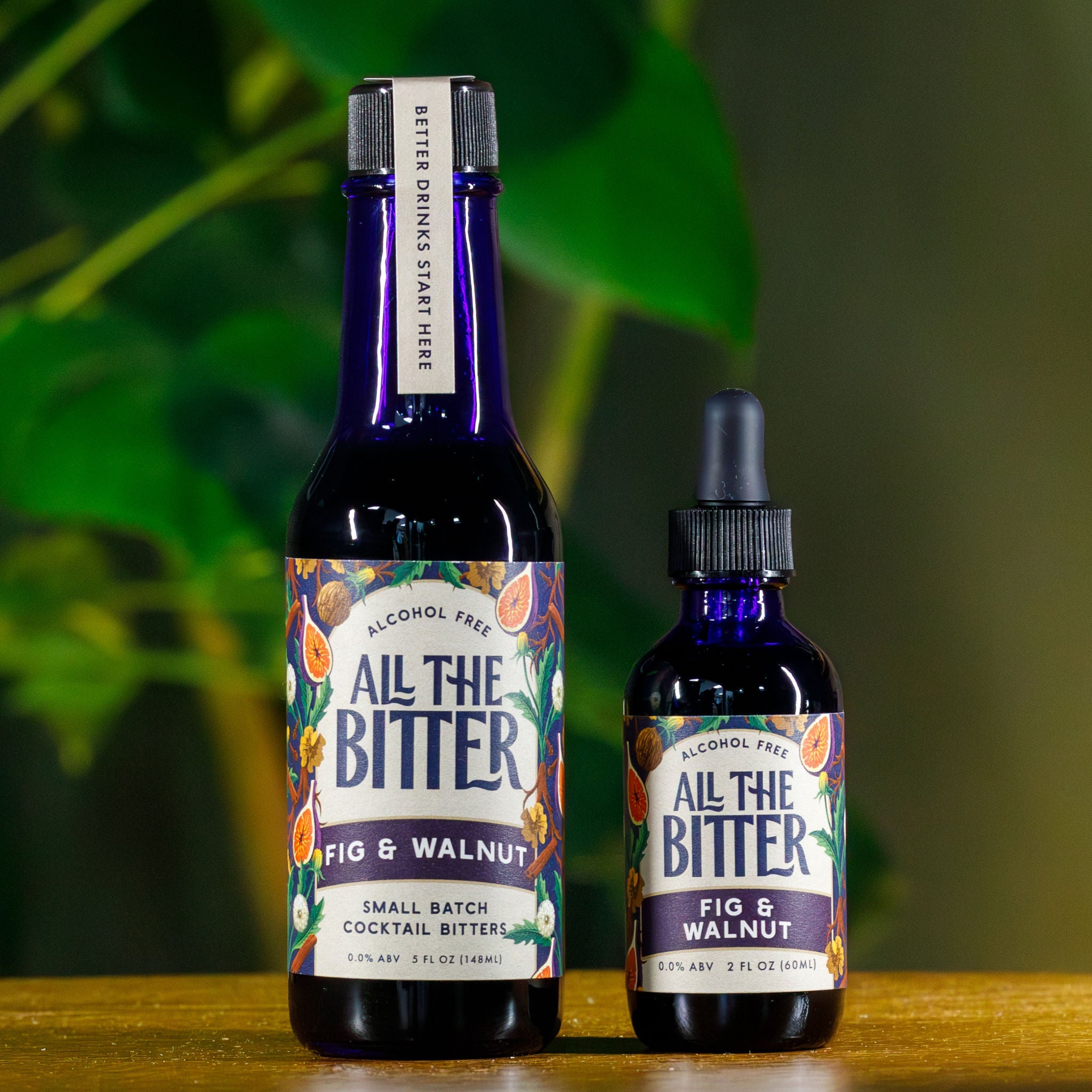 Fig & Walnut Bitters | Non-Alcoholic – All The Bitter