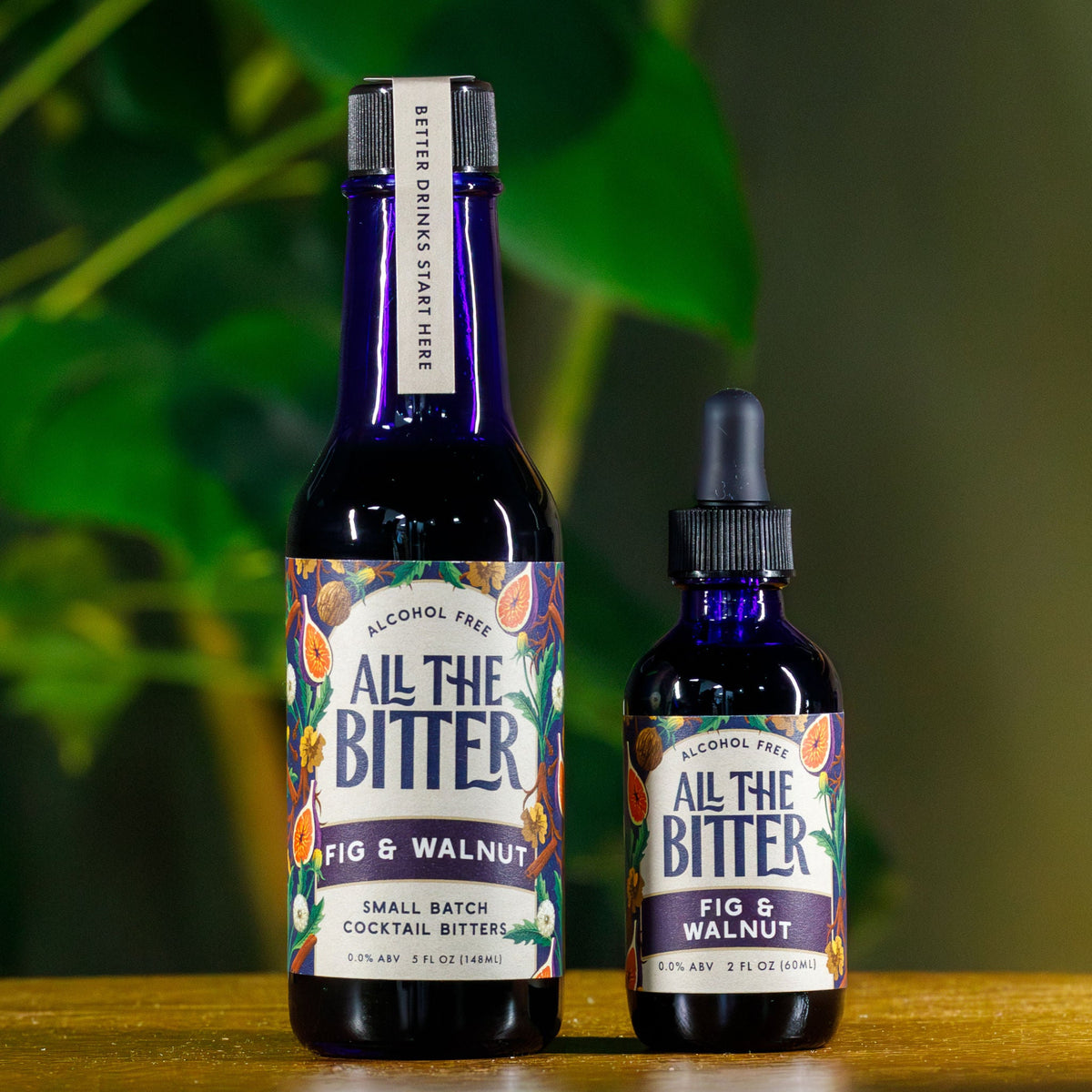 Biteryus Fig & Walnut Bitters | Non-Alcoholic – All The Bitter