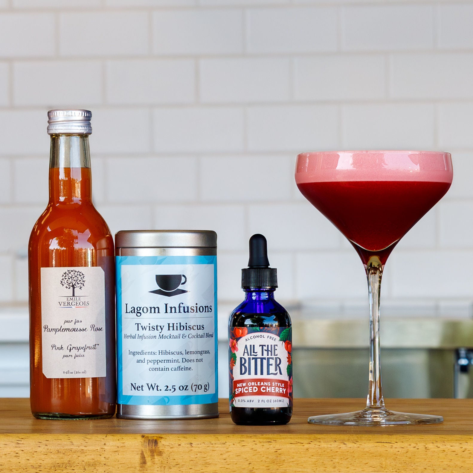 VALIEM L 新品　ACT3 bitter New Orleans Spiced Cherry Bitters (Non-Alcoholic) – All The Bitter