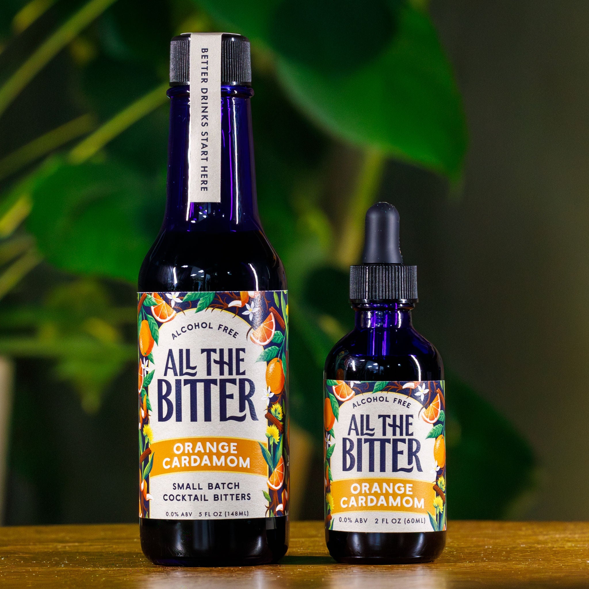 Orange Cardamom Bitters (Non-Alcoholic) – All The Bitter